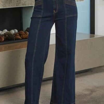 New London Halifax Bootleg Jean — Dark Wash