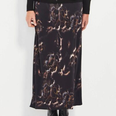 Verge Dusk Skirt — Print