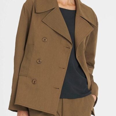 Mela Purdie Pea Jacket — Tannin