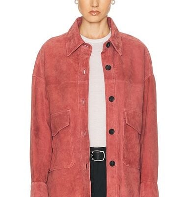 ARMA Kaylee Lamb Suede Jacket