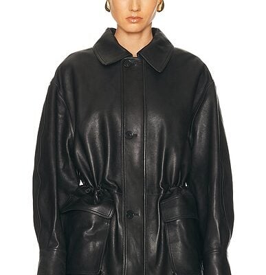 ARMA Maeve Leather Barn Jacket