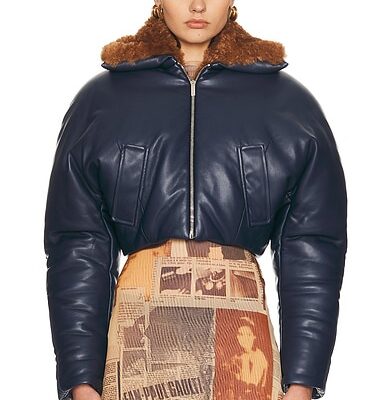 Atlein Cropped Aviator Jacket