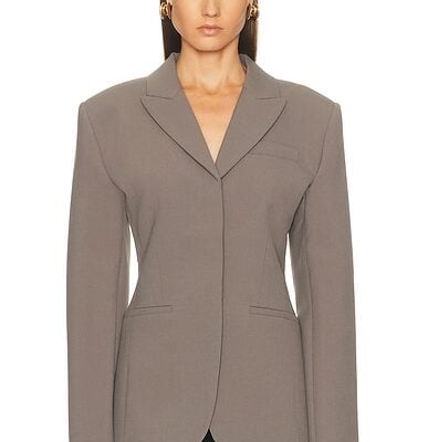 EAVES Keki Cinched Waist Blazer