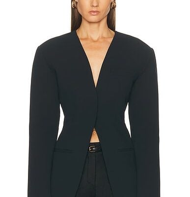 EAVES x Coco Unne Polished Crepe Blazer