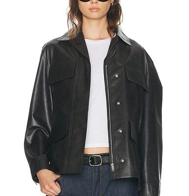 GRLFRND Dara Leather Jacket