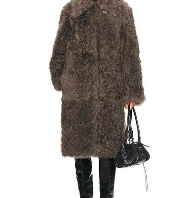 Helmut Lang Shearling Coat