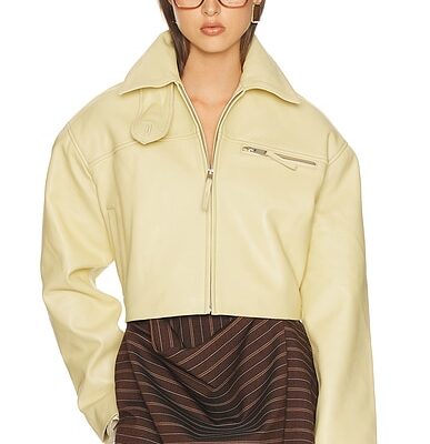 Helsa The 90s Leather Jacket