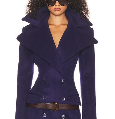 Helsa The Dramatic Collar Peacoat
