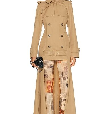 Jean Paul Gaultier Window Trench Coat