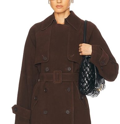 L'Academie by Marianna Elae Suede Jacket