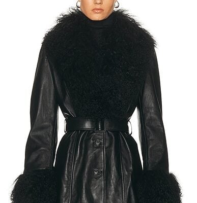 NILI LOTAN Sefa Leather Jacket