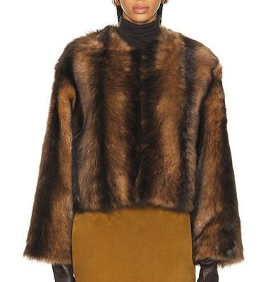 NILI LOTAN Elan Shearling Jacket