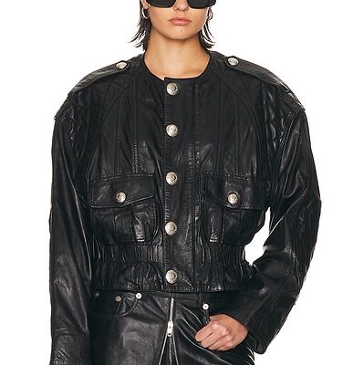 R13 Oversized Crewneck Jacket