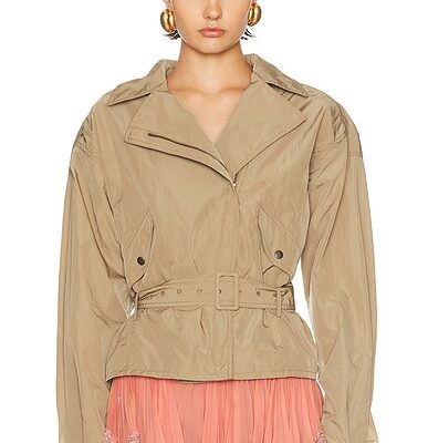 Saint Laurent Cropped Trench Coat