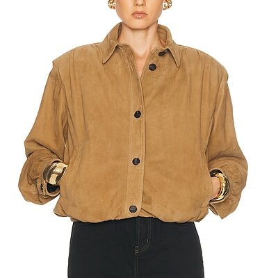 Saint Laurent Suede Jacket