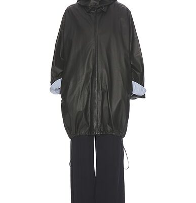 The Row Cassandre Leather Coat