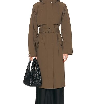 THE UPSIDE James Hooded Trench Coat