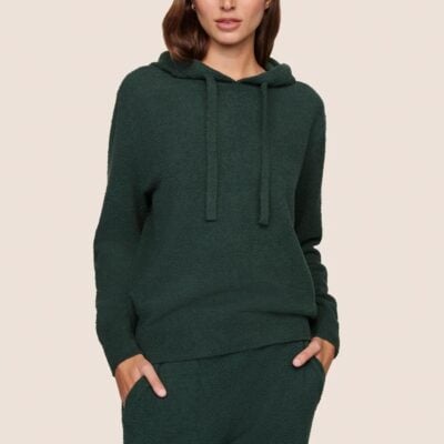 Eberjey Recycled Boucle Hoodie