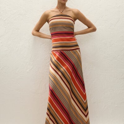 Faithfull The Brand Clara Maxi Dress Murano Amber