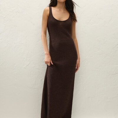 Faithfull The Brand Florence Maxi Dress Carob