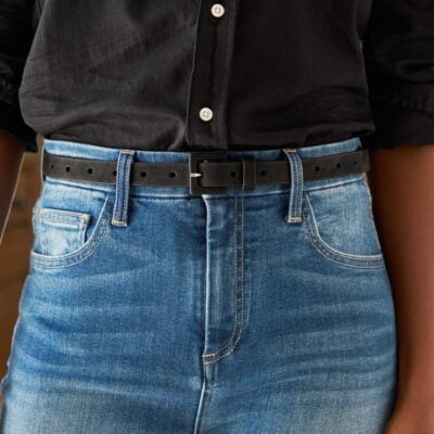 Frank & Eileen Classic Italian Leather Belt in