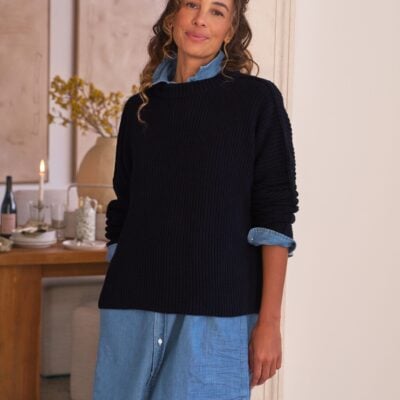 Frank & Eileen Classic Pullover Sweater in Pure Italian Cotton