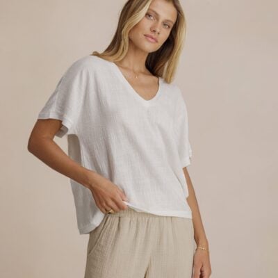 Nomad The Label Montego Cotton Top Coconut