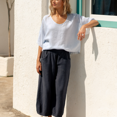 Nomad The Label Sadhu Cotton Pants Charcoal