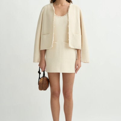 Posse Harlan Mini Dress - Cream