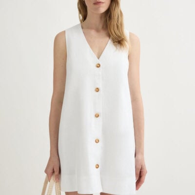 Posse Nancy Mini Dress - Ivory