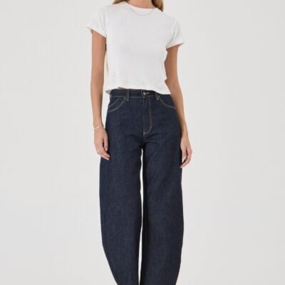 Rolla's Gigi Barrel Jean Super Rinse