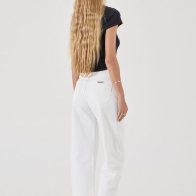 Rolla's Gigi Barrel Jean Vintage White