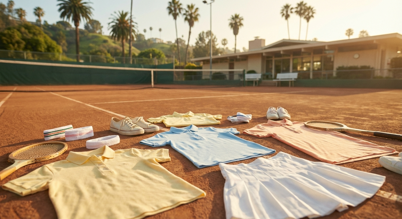 West Hollywood Sweat Club vintage sportswear aesthetic