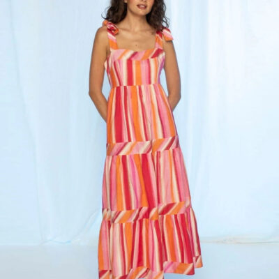 White & Co. Charlotte Maxi Dress - Summer Glow