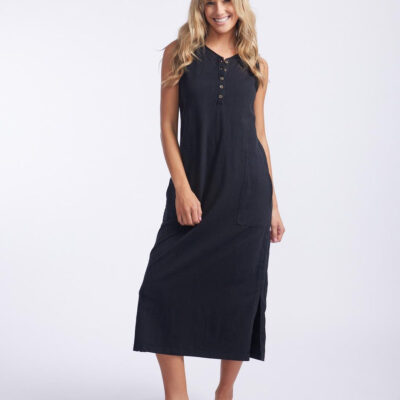 White & Co. Elysian Dress - Black
