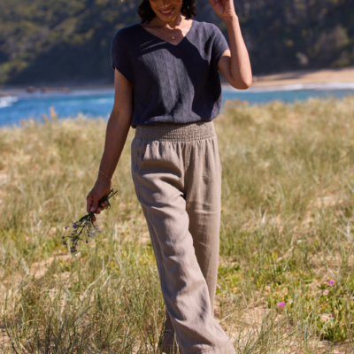 Yamba Linen Pants Elm