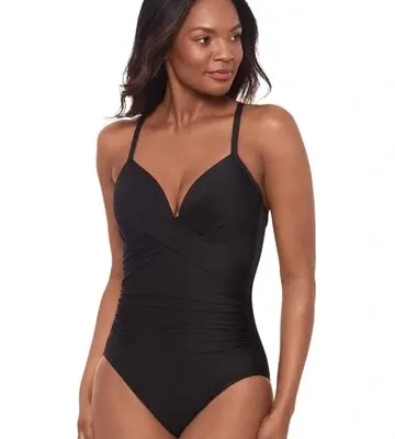 Miraclesuit Swim Rock Solid Captivate Underwire Shaping Swimsuit