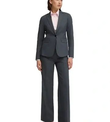 Oxford Alexa Wool Stretch Suit Jacket
