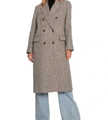 Belle & Bloom Wherever I Go Tweed Coat