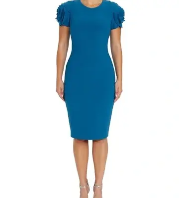 Anthea Crawford Thea Crepe Dress