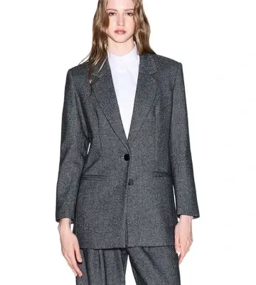 Armani Exchange Urban Tailoring Twill Single Breasted Blazer