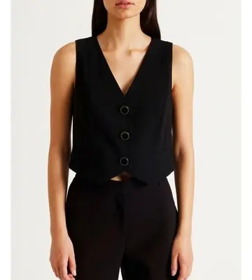 Armani Exchange Urban Tailoring Crepe Vest