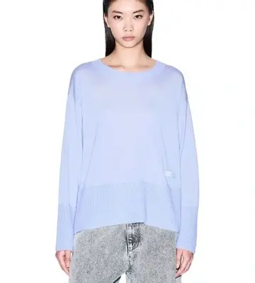 Armani Exchange Cozy Lab Knitted Crew Sweatshirt