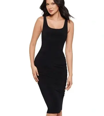 Miraclesuit Shapewear Suki Bodycon Sleeveless Midi Shaping Dress