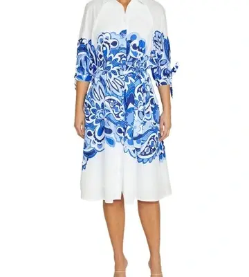 Anthea Crawford Roberta Cotton Shirtdress