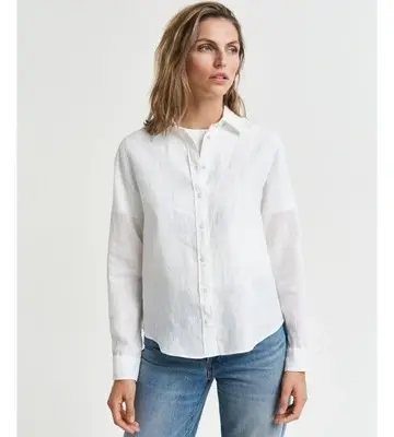 Gant Regular Fit Linen Shirt
