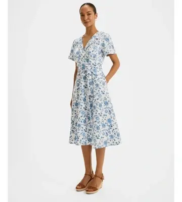 Review Charlotte Floral Shirt Dress