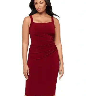 Miraclesuit Shapewear Diva Bodycon Sleeveless Midi Shaping Dress