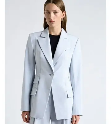 Cue Melange Suiting Hourglass blazer Limited stock
