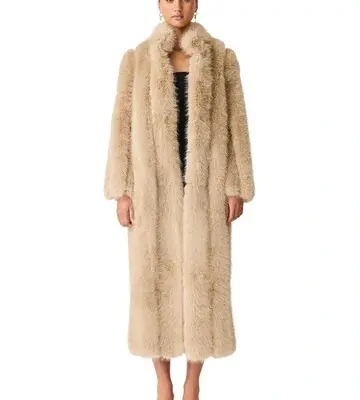 Elliatt Faux Fur Maxi Coat